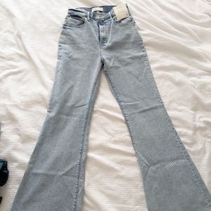 Abercrombie flare jeans, size 28, curve love